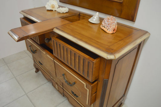 Cherrywood French Chest of Drawers