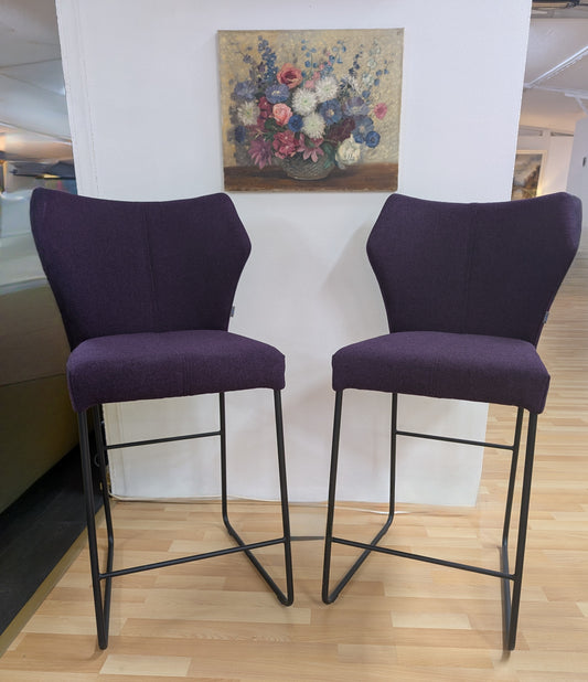 'Fly' Purple Bar Stool