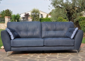 Una-sofa-in-matt-leather-with-lattice-insert-at-Kilcroney-Furniture