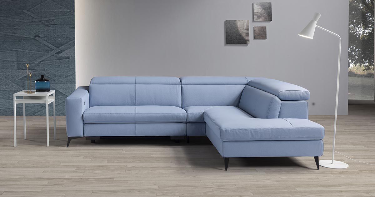 Edith Blue Sofa